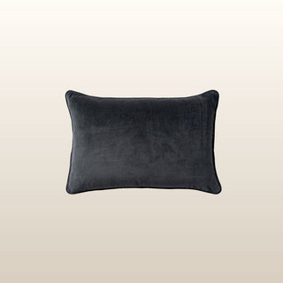 Pippa Velvet Cushion | Petrol | 40x60 in Homewares from Oriana B www.orianab.com