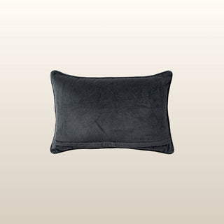 Pippa Velvet Cushion | Petrol | 40x60 in Homewares from Oriana B www.orianab.com