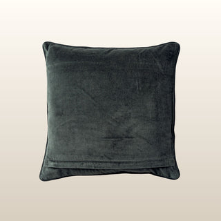 Pippa Velvet Cushion | Petrol | 50x50 in Homewares from Oriana B www.orianab.com