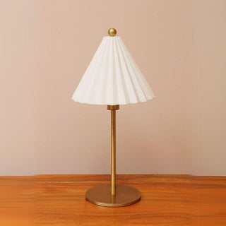 Porcelain Shade Table Lamp in Archived from Oriana B www.orianab.com