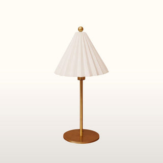 Porcelain Shade Table Lamp in Archived from Oriana B www.orianab.com