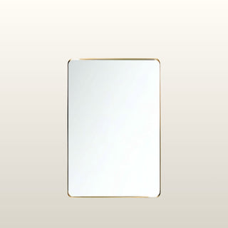 Portland | Rectangular Gold Mirror | 90x60 in Mirrors from Oriana B www.orianab.com