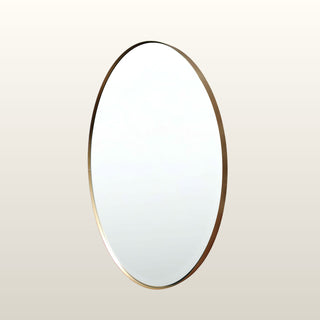 Portland | Round Gold Framed Mirror | 90cm in Mirrors from Oriana B www.orianab.com