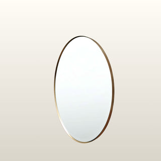 Portland | Round Gold Mirror | 76cm in Mirrors from Oriana B www.orianab.com