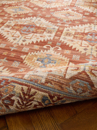 Quartz Red | Wool Flatweave Rug in Homewares from Oriana B www.orianab.com