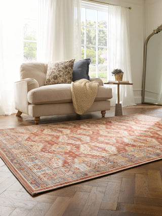 Quartz Red | Wool Flatweave Rug in Homewares from Oriana B www.orianab.com