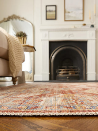 Quartz Red | Wool Flatweave Rug in Homewares from Oriana B www.orianab.com