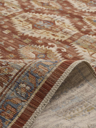 Quartz Red | Wool Flatweave Rug in Homewares from Oriana B www.orianab.com