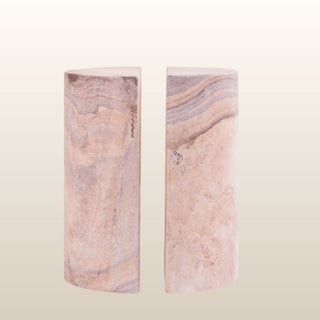 Rainbow Sandstone Bookends | Set of 2 in Homewares from Oriana B www.orianab.com