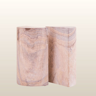 Rainbow Sandstone Bookends | Set of 2 in Homewares from Oriana B www.orianab.com