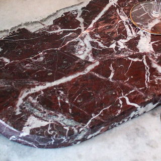 Red Marble Serving Tray in Homewares from Oriana B www.orianab.com