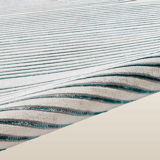 Retro Swirl Rug | Green & Grey | 2 Sizes in Homewares from Oriana B www.orianab.com