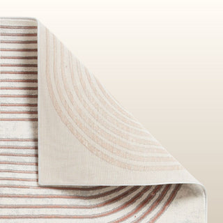 Retro Swirl Rug | Rose & Grey | 2 Sizes in Homewares from Oriana B www.orianab.com