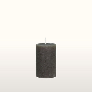 Rustic Pillar Candle Coffee in Candles & Holders Small H8cm from Oriana B. www.orianab.com