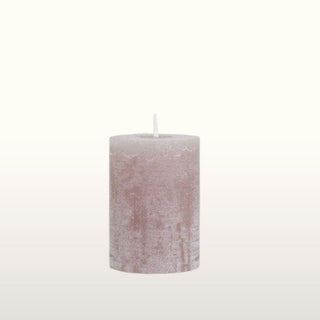 Rustic Pillar Candle Taupe in Candles & Holders from Oriana B. www.orianab.com