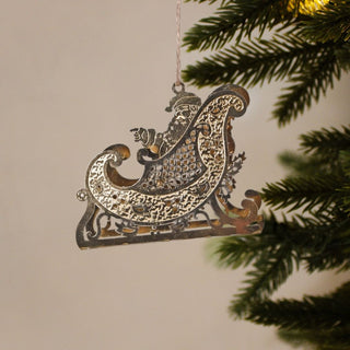 Santa and Sleigh Bauble in Christmas from Oriana B www.orianab.com