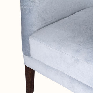 Slope Arm Armchair | Blue Velvet in Furniture from Oriana B www.orianab.com