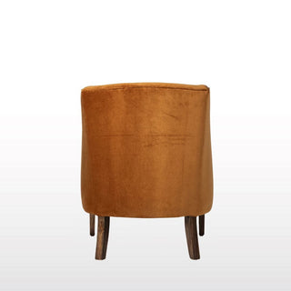 Slope Arm Armchair | Rust Velvet in Furniture from Oriana B www.orianab.com