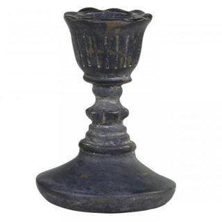 Small Antique Black Candlestick | END OF LINE in Outlet from Oriana B. www.orianab.com