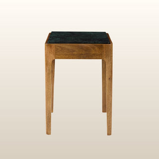 Small Delphi Side Table | Green Marble in Furniture from Oriana B www.orianab.com