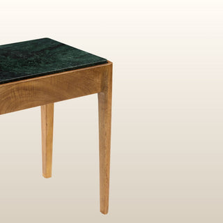 Small Delphi Side Table | Green Marble in Furniture from Oriana B www.orianab.com