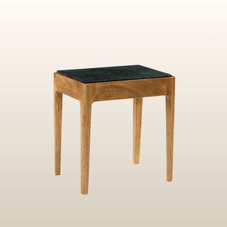 Small Delphi Side Table | Green Marble in Furniture from Oriana B www.orianab.com