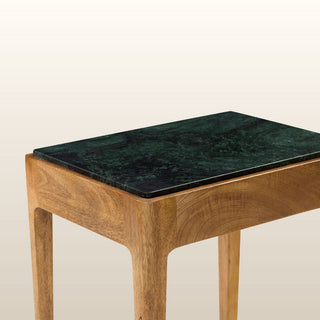 Small Delphi Side Table | Green Marble in Furniture from Oriana B www.orianab.com
