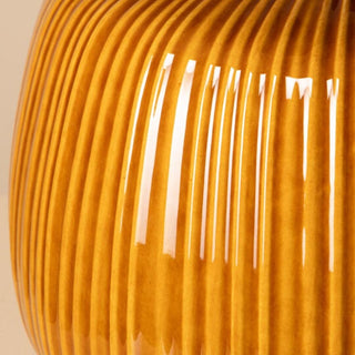 Small Ochre Sandstone Table Lamp in Lighting from Oriana B www.orianab.com