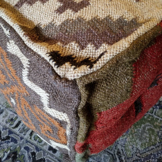 Square Ottoman Footstool in Furniture from Oriana B www.orianab.com