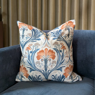 Stella Patterned Cushion | 50x50 in Homewares from Oriana B www.orianab.com