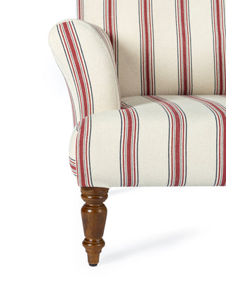 Striped Armchair in Furniture from Oriana B www.orianab.com
