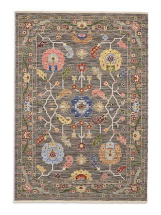 Suzani Black | Wool Blend Rug in Homewares from Oriana B www.orianab.com
