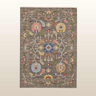 Suzani Black | Wool Blend Rug in Homewares from Oriana B www.orianab.com