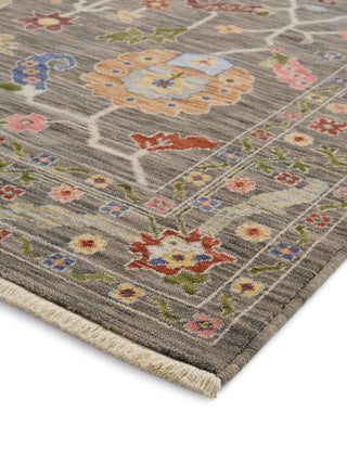 Suzani Black | Wool Blend Rug in Homewares from Oriana B www.orianab.com