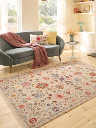 Suzani Stone | Wool Blend Rug in Homewares from Oriana B www.orianab.com