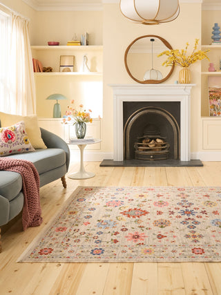 Suzani Stone | Wool Blend Rug in Homewares from Oriana B www.orianab.com