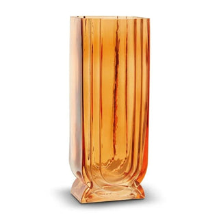 Tall Art Deco Orange Vase in Homewares from Oriana B www.orianab.com
