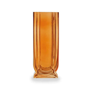 Tall Art Deco Orange Vase in Homewares from Oriana B www.orianab.com