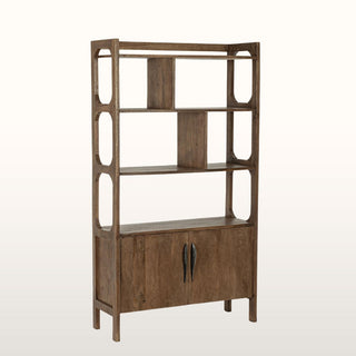 Tall Mango Wood Display Unit in Furniture from Oriana B www.orianab.com