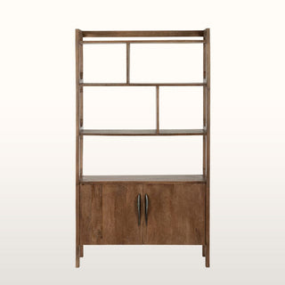 Tall Mango Wood Display Unit in Furniture from Oriana B www.orianab.com