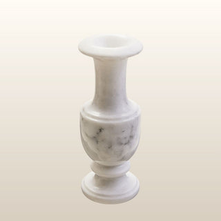Tall White Marble Vase in Homewares from Oriana B www.orianab.com