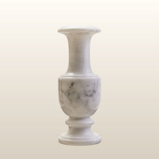 Tall White Marble Vase in Homewares from Oriana B www.orianab.com