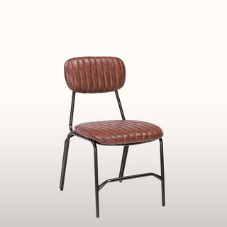 Tan Industrial Dining Chair in Furniture from Oriana B www.orianab.com