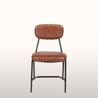 Tan Industrial Dining Chair in Furniture from Oriana B www.orianab.com