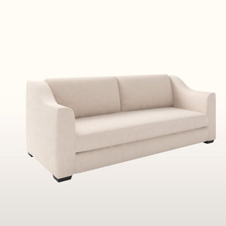 The Kidman Sofa | Bouclé Weave | Cream in Bespoke from Oriana B www.orianab.com