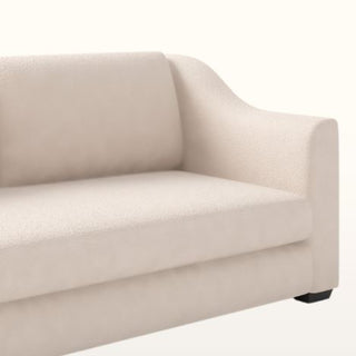 The Kidman Sofa | Bouclé Weave | Cream in Bespoke from Oriana B www.orianab.com