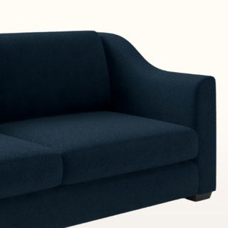 The Kidman Sofa | Bouclé Weave | Navy in Bespoke from Oriana B www.orianab.com