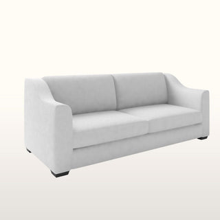 The Kidman Sofa | Bouclé Weave | Silver in Bespoke from Oriana B www.orianab.com