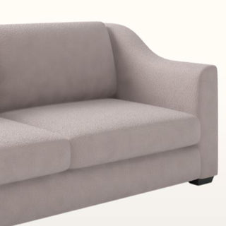 The Kidman Sofa | Bouclé Weave | Smoke in Bespoke from Oriana B www.orianab.com