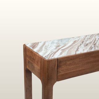 Toronto Marble Topped Console Table with Drawers in Furniture from Oriana B www.orianab.com